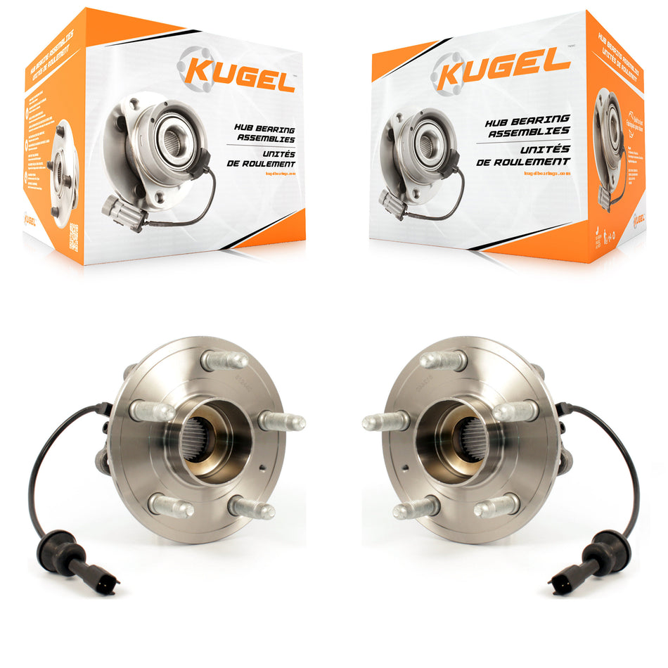 Rear Wheel Bearing And Hub Assembly Pair For 2010-2017 Chevrolet Equinox GMC Terrain K70-100732