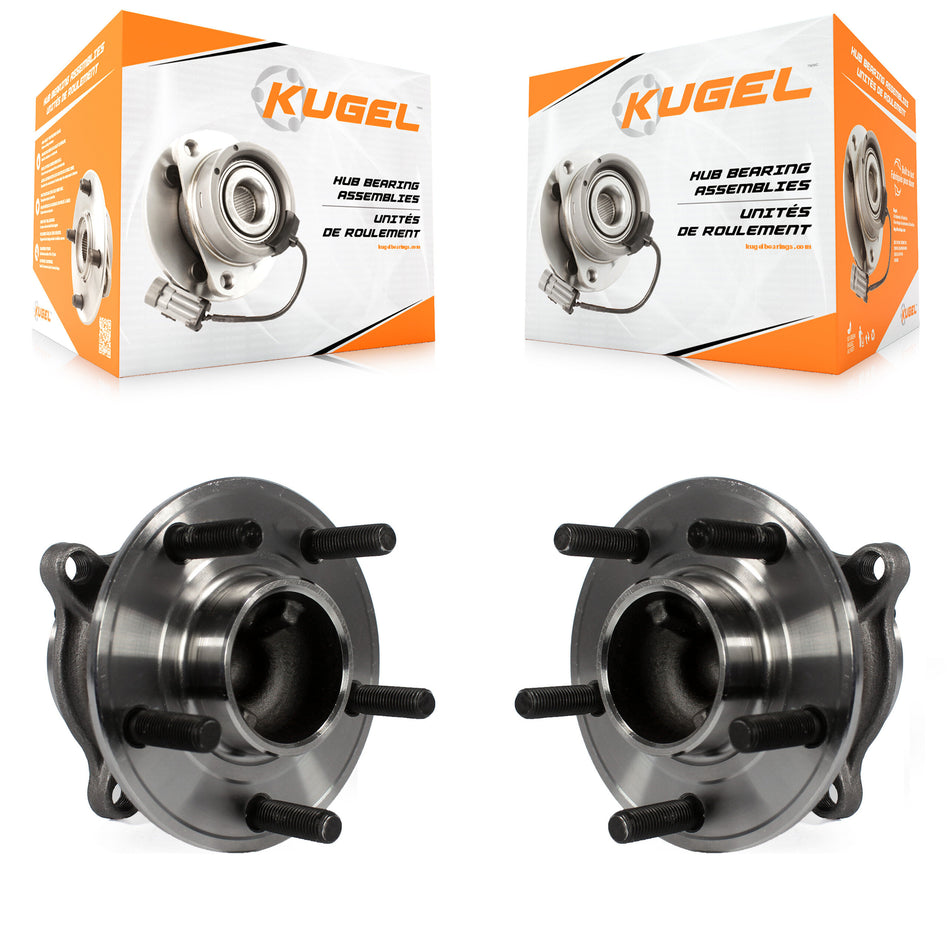 Rear Wheel Bearing And Hub Assembly Pair For Ford Focus Without Active Park Assist K70-100739