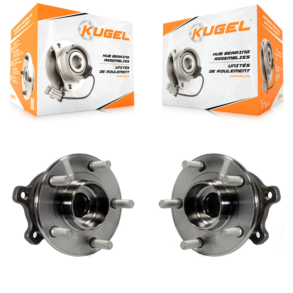 Rear Wheel Bearing And Hub Assembly Pair For Ford Escape Lincoln MKC K70-100751