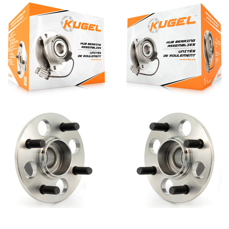Rear Wheel Bearing And Hub Assembly Pair For Honda Civic del Sol CRX Wagovan Acura EL K70-100764