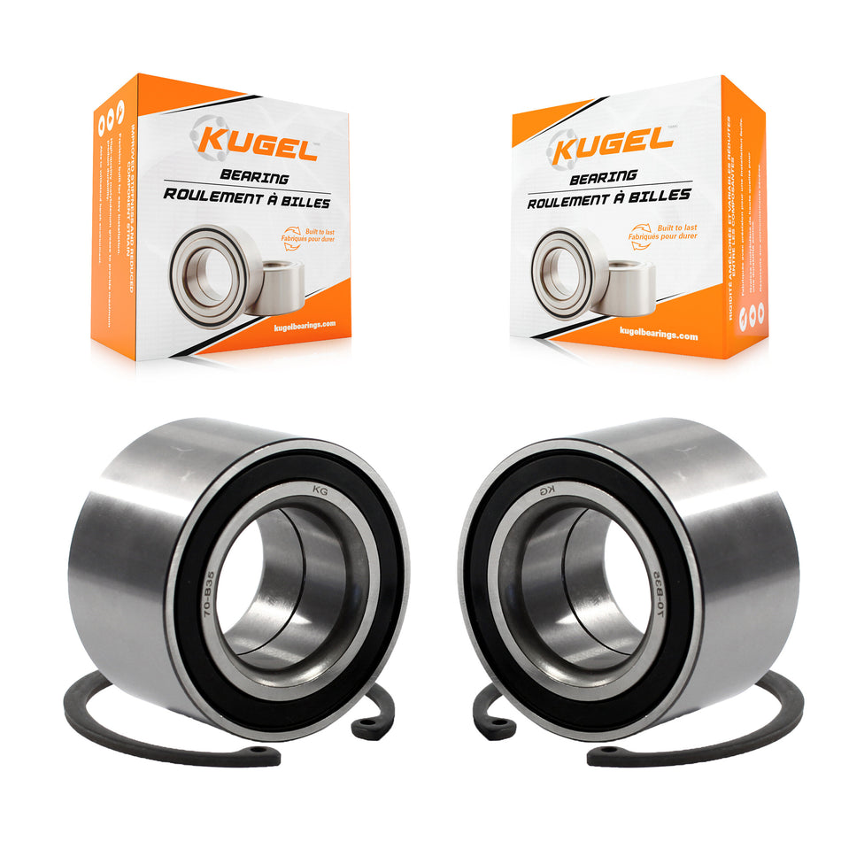 Rear Wheel Bearing Pair For 1988-1991 Honda Civic 4WD K70-101082
