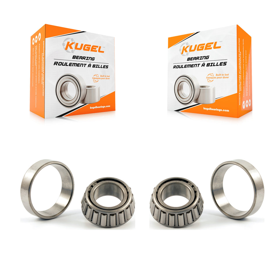 Front Outer Wheel Bearing Race Pair For Dodge B250 Dakota D150 D250 B3500 Volvo Ram 3500 K70-101086