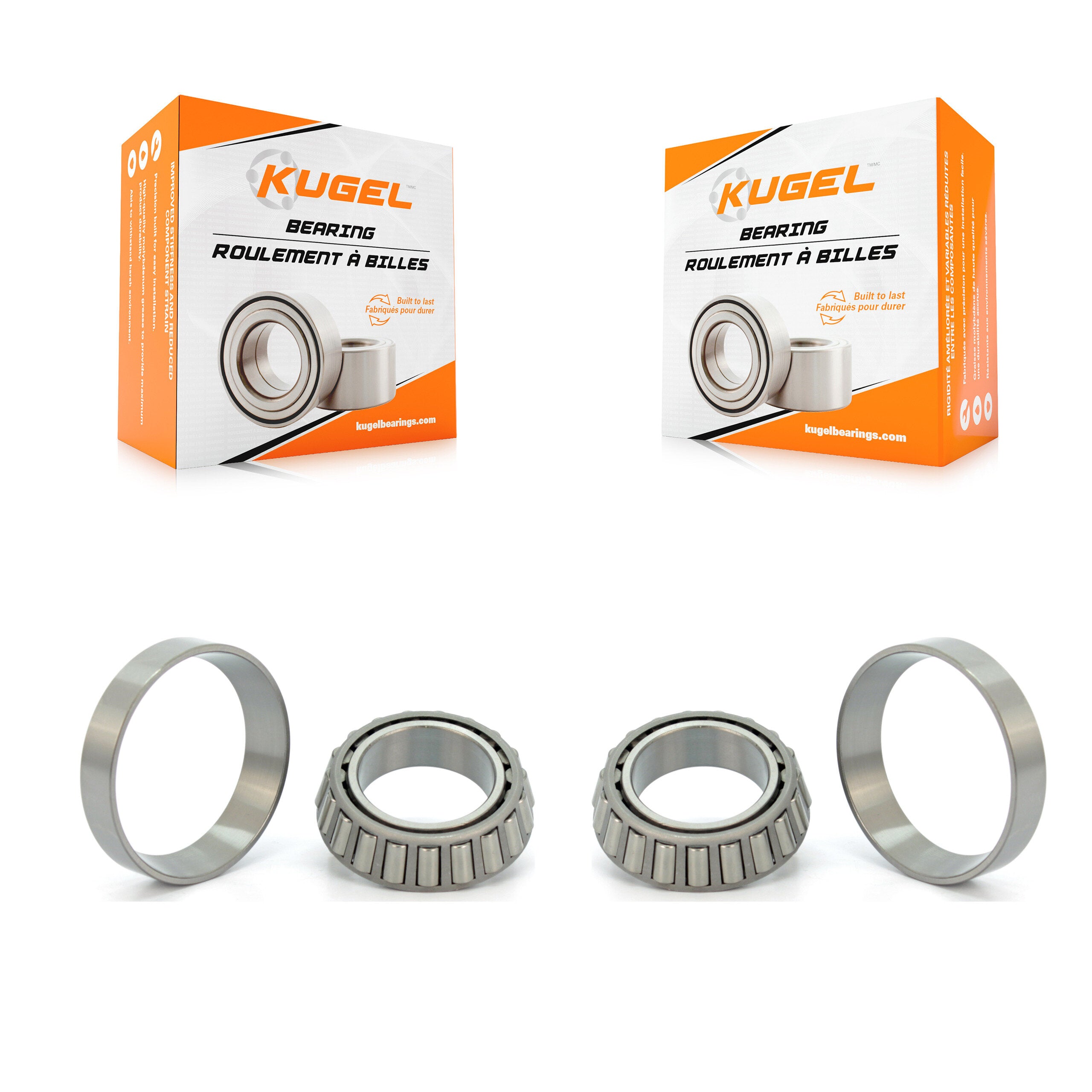 Rear Inner Wheel Bearing & Race Pair For Jaguar XK8 Vanden Plas XJ6 XKR XJS XJ8 XJR XJ12 K70-101112