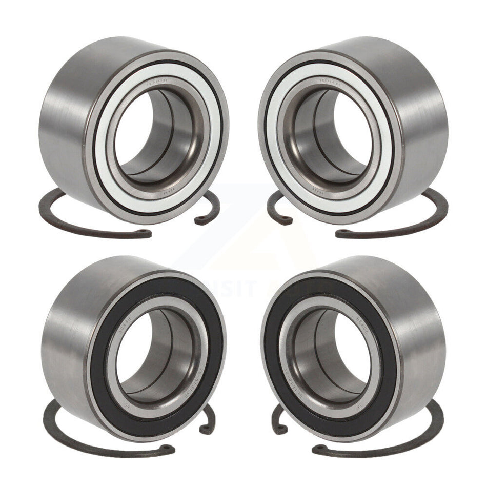 Front Rear Wheel Bearing Kit For 1990-1993 Mercedes-Benz 300E 300TE K70-101143