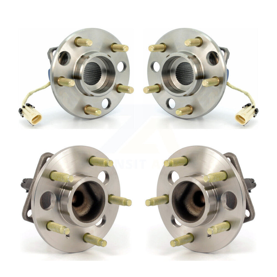 Front Rear Wheel Bearing & Hub Assembly Kit For Buick Riviera Cadillac Oldsmobile Aurora Eldorado Seville Toronado K70-101163