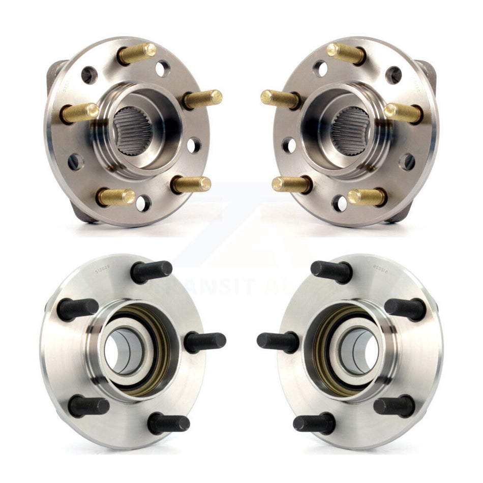 Front Rear Wheel Bearing & Hub Assembly Kit For Chrysler Dodge Intrepid Concorde 300M LHS Eagle Vision New Yorker K70-101166