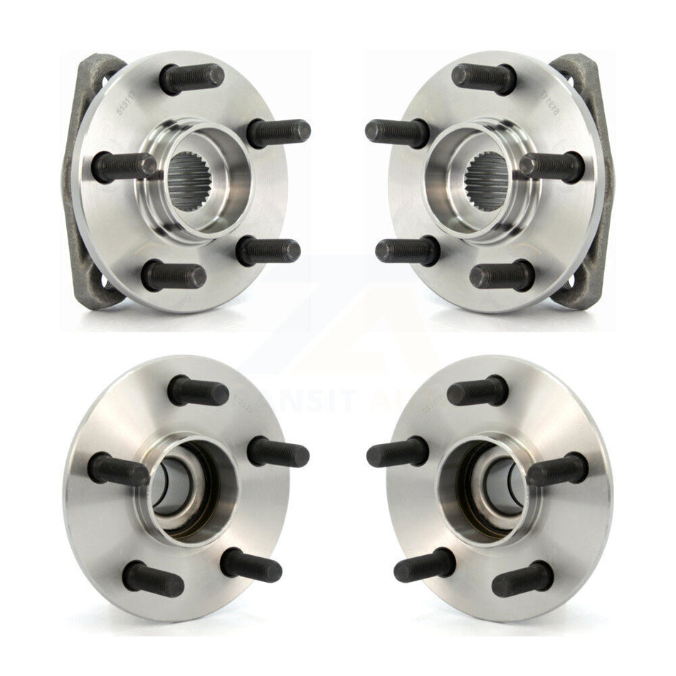 Front Rear Wheel Bearing & Hub Assembly Kit For Chrysler Sebring Dodge Stratus Cirrus Plymouth Breeze K70-101171