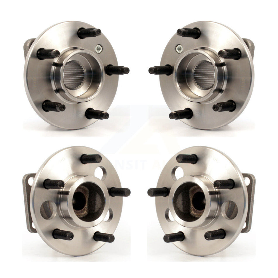 Front Rear Wheel Bearing & Hub Assembly Kit For Chevrolet Venture Pontiac Montana K70-101190