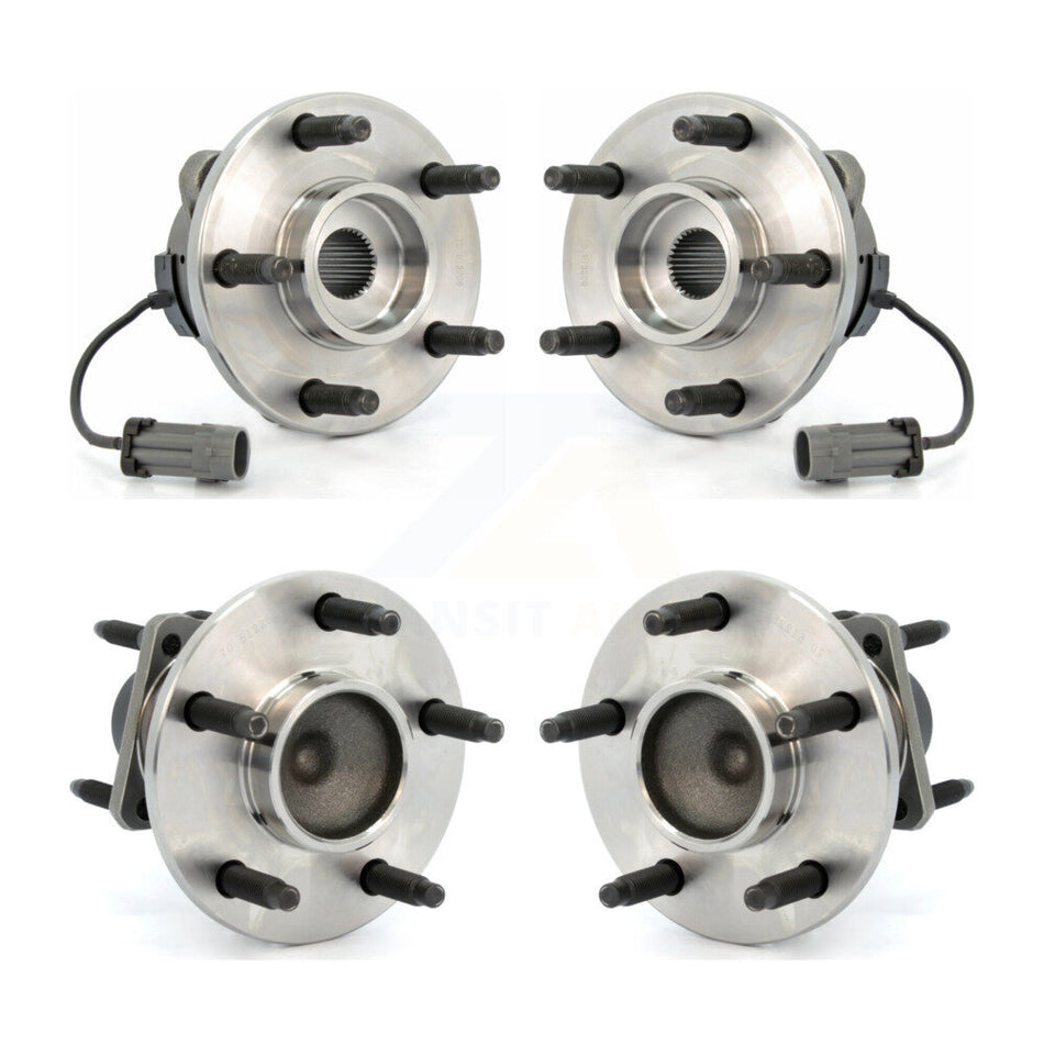 Front Rear Wheel Bearing & Hub Assembly Kit For Chevrolet Cobalt HHR Saturn Ion Pontiac G5 Pursuit K70-101204