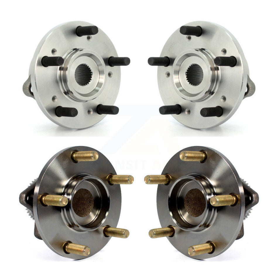 Front Rear Wheel Bearing & Hub Assembly Kit For Mitsubishi Galant Eclipse K70-101213