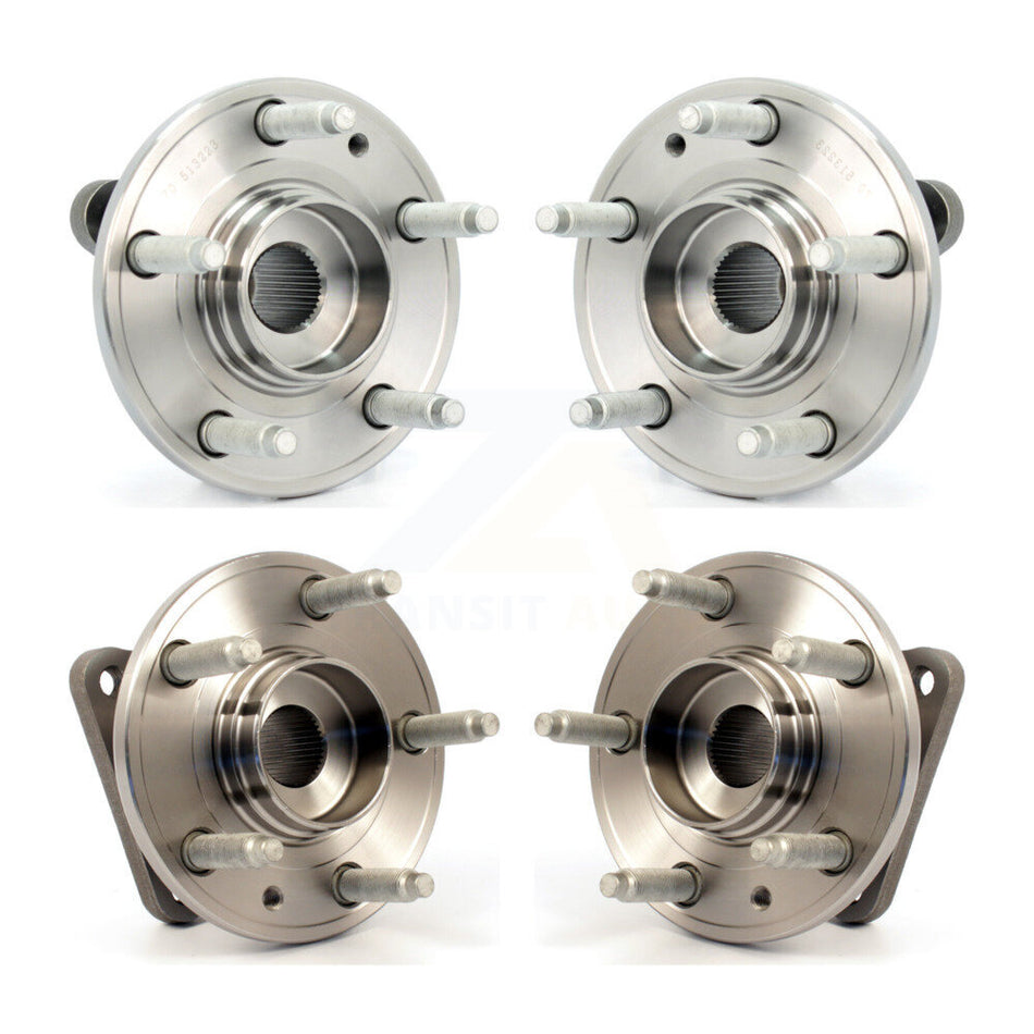 Front Rear Wheel Bearing & Hub Assembly Kit For Ford Five Hundred Freestyle Taurus Mercury Montego X Sable FWD K70-101220