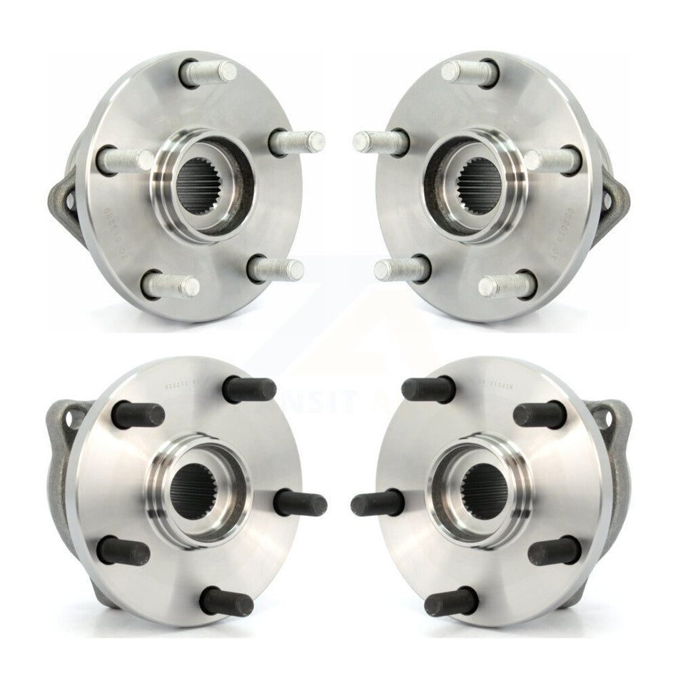 Front Rear Wheel Bearing & Hub Assembly Kit For 2008-2014 Subaru Tribeca K70-101233