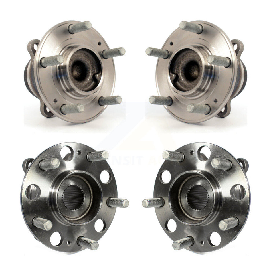 Front Rear Wheel Bearing & Hub Assembly Kit For Hyundai Genesis Equus K70-101259