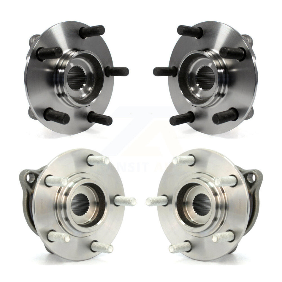 Front Rear Wheel Bearing & Hub Assembly Kit For Mitsubishi Lancer K70-101272