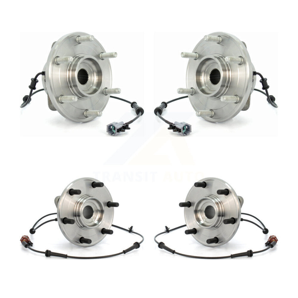 Front Rear Wheel Bearing & Hub Assembly Kit For Nissan Armada INFINITI QX56 Pathfinder K70-101296
