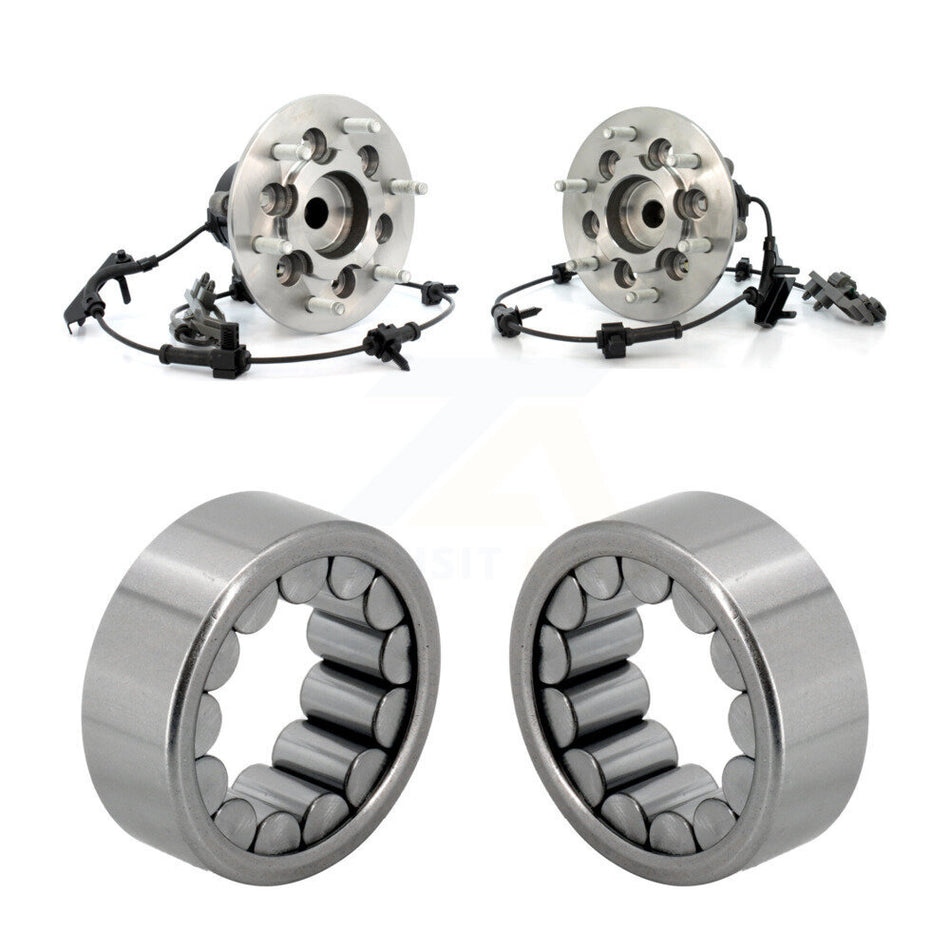 Front Rear Wheel Bearing Hub Assembly Kit For 2004-2008 Chevrolet Colorado GMC Canyon RWD K70-101312