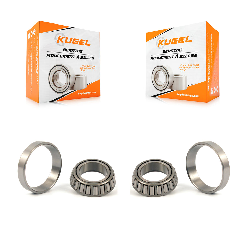 Front Inner Wheel Bearing Race Pair For Chevrolet GMC S10 C1500 Camaro Pontiac Ford Astro K70-101330
