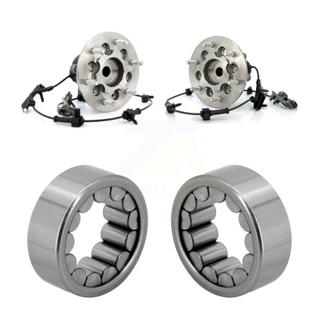 Front Rear Wheel Bearing Hub Assembly Kit For 2004-2008 Chevrolet Colorado GMC Canyon RWD K70-101352