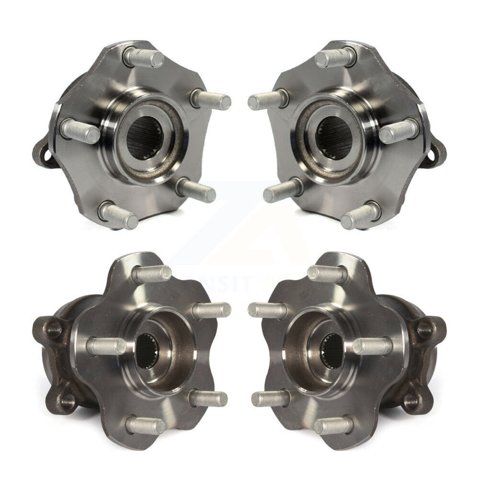 Front Rear Wheel Bearing & Hub Assembly Kit For Nissan Rogue Sport Qashqai AWD K70-101360