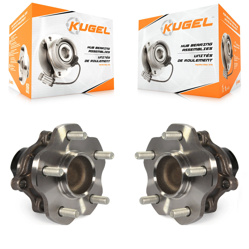Rear Wheel Bearing And Hub Assembly Pair For 2015-2018 Chevrolet City Express K70-101383