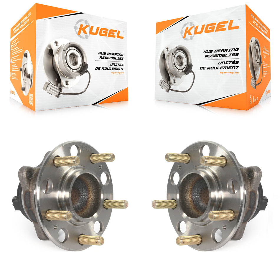 Rear Wheel Bearing And Hub Assembly Pair For Hyundai Sonata Kia Tucson Optima Sportage Cadenza Veloster N K70-101386