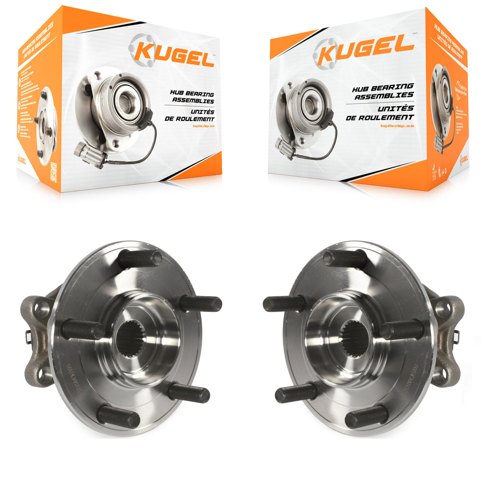 Rear Wheel Bearing And Hub Assembly Pair For Mitsubishi Outlander Sport Eclipse Cross RVR PHEV K70-101390