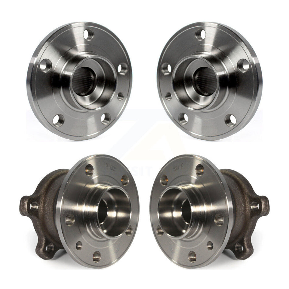 Front Rear Wheel Bearing & Hub Assembly Kit For 2010-2017 Volvo XC60 AWD K70-101431