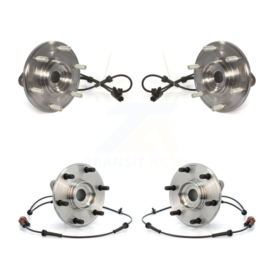 Front Rear Wheel Bearing & Hub Assembly Kit For 2012 Nissan Armada 4WD From 12 11 K70-101442