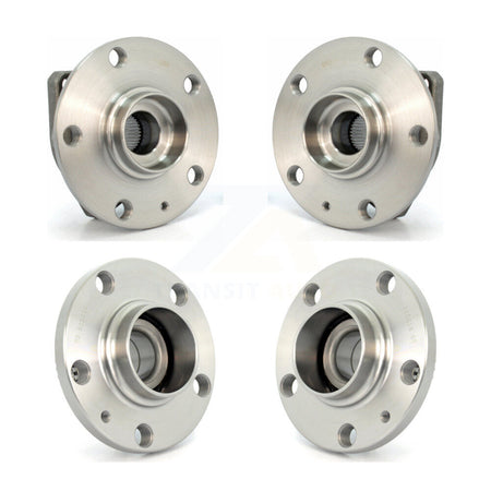 Front Rear Wheel Bearing & Hub Assembly Kit For 2007-2010 Volkswagen Golf City K70-101446