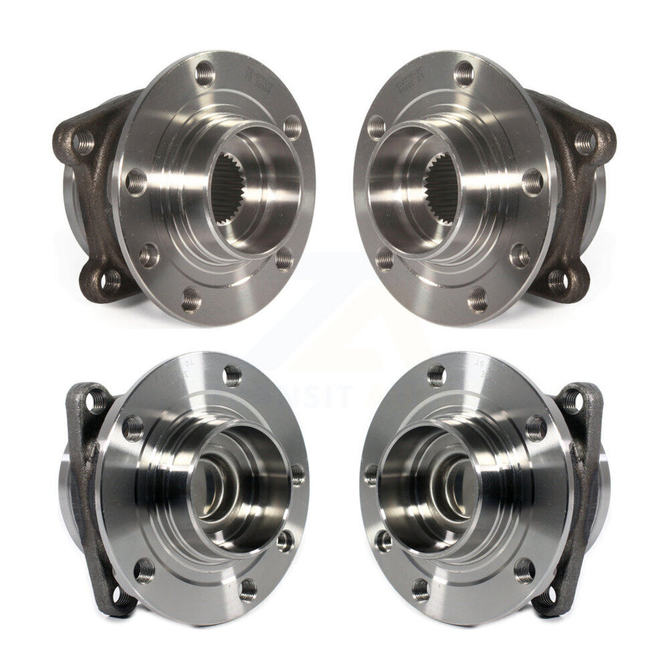 Front Rear Wheel Bearing & Hub Assembly Kit For Jeep Cherokee FWD With Off Road Suspension K70-101450