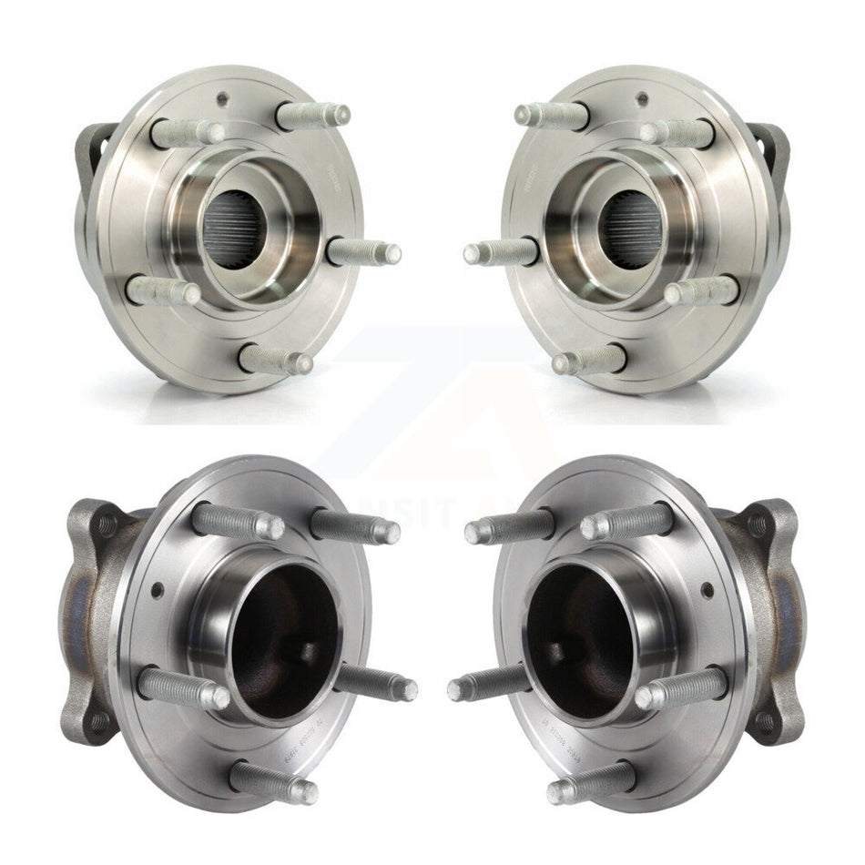 Front Rear Wheel Bearing & Hub Assembly Kit For Chevrolet Cruze Buick Verano Volt K70-101453