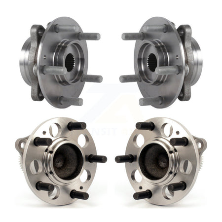 Front Rear Wheel Bearing & Hub Assembly Kit For 2017 Hyundai Elantra GT K70-101471