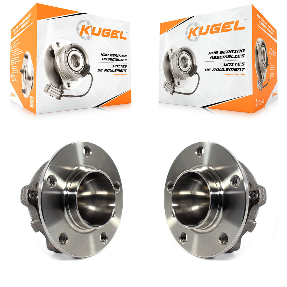 Front Wheel Bearing And Hub Assembly Pair For BMW 535i 528i 750Li 550i 650i 750i 740Li 740i 640i GT 535d Alpina B7 Gran Coupe ActiveHybrid 5 xDrive 760Li B7L 7 K70-101476