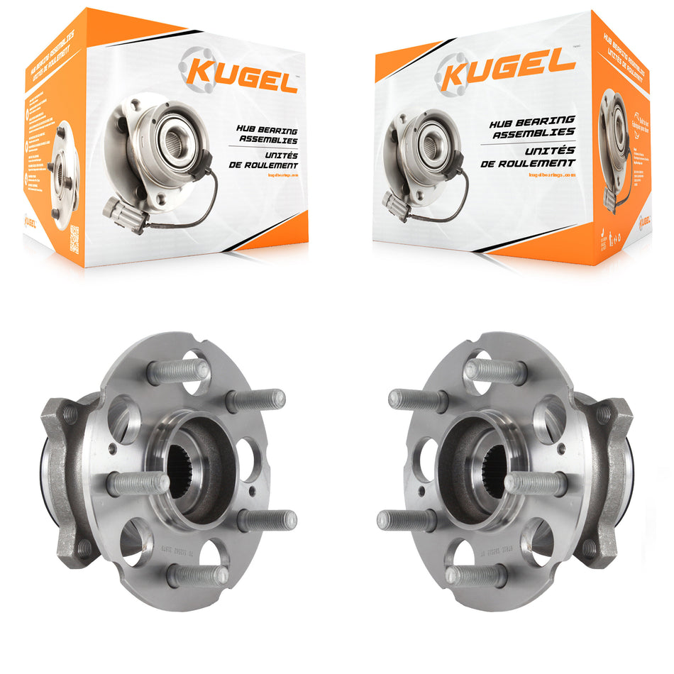 Rear Wheel Bearing And Hub Assembly Pair For 2015-2020 Acura TLX AWD K70-101509