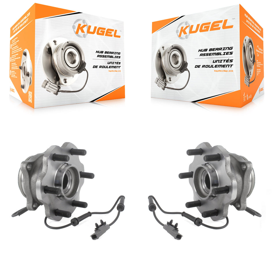 Rear Wheel Bearing And Hub Assembly Pair For INFINITI Nissan Armada QX80 QX56 K70-101516