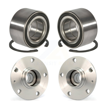 Front Rear Wheel Bearing And Hub Assembly Kit For 2006 Volkswagen GTI K70-101535