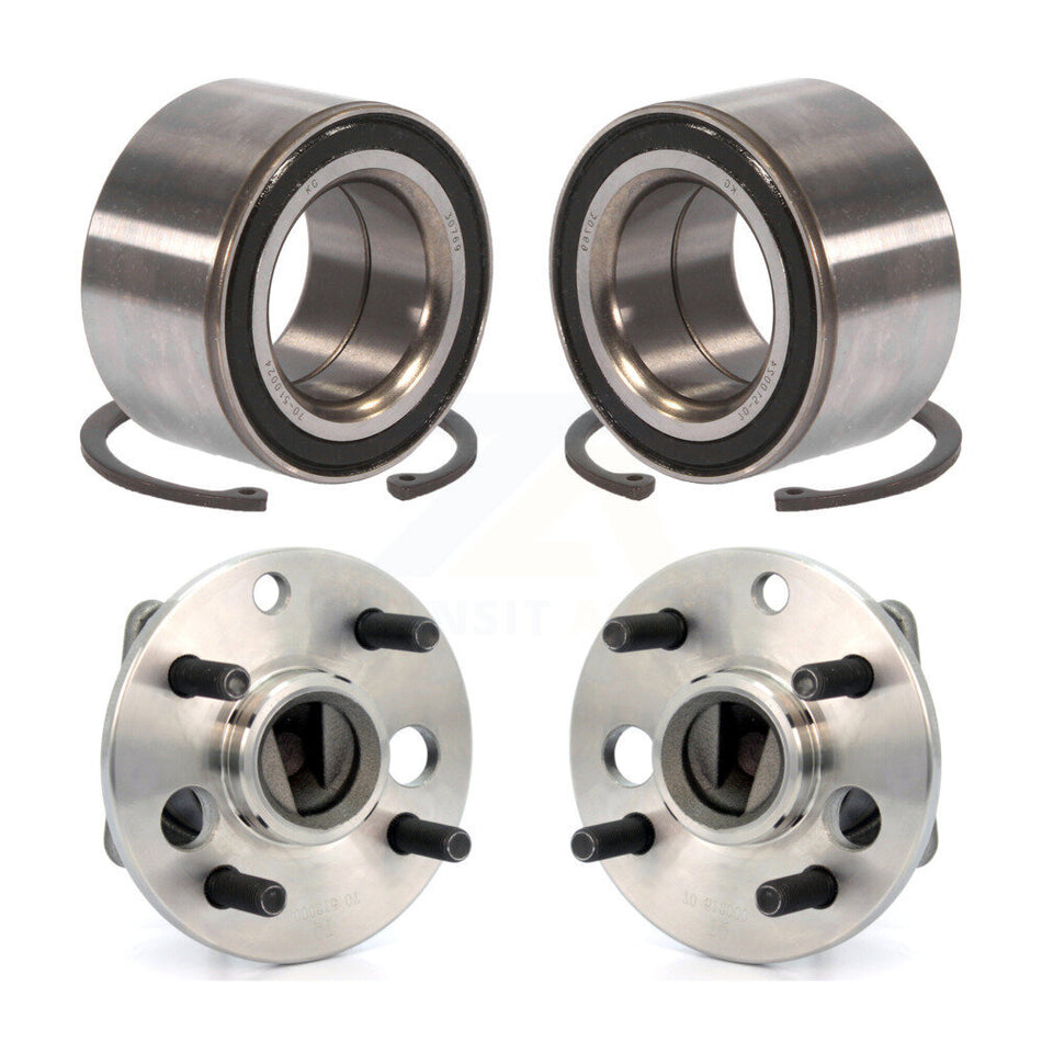 Front Rear Wheel Bearing And Hub Assembly Kit For Saturn SL2 SL1 SC2 SL SC1 SW2 SW1 SC Non-ABS K70-101542