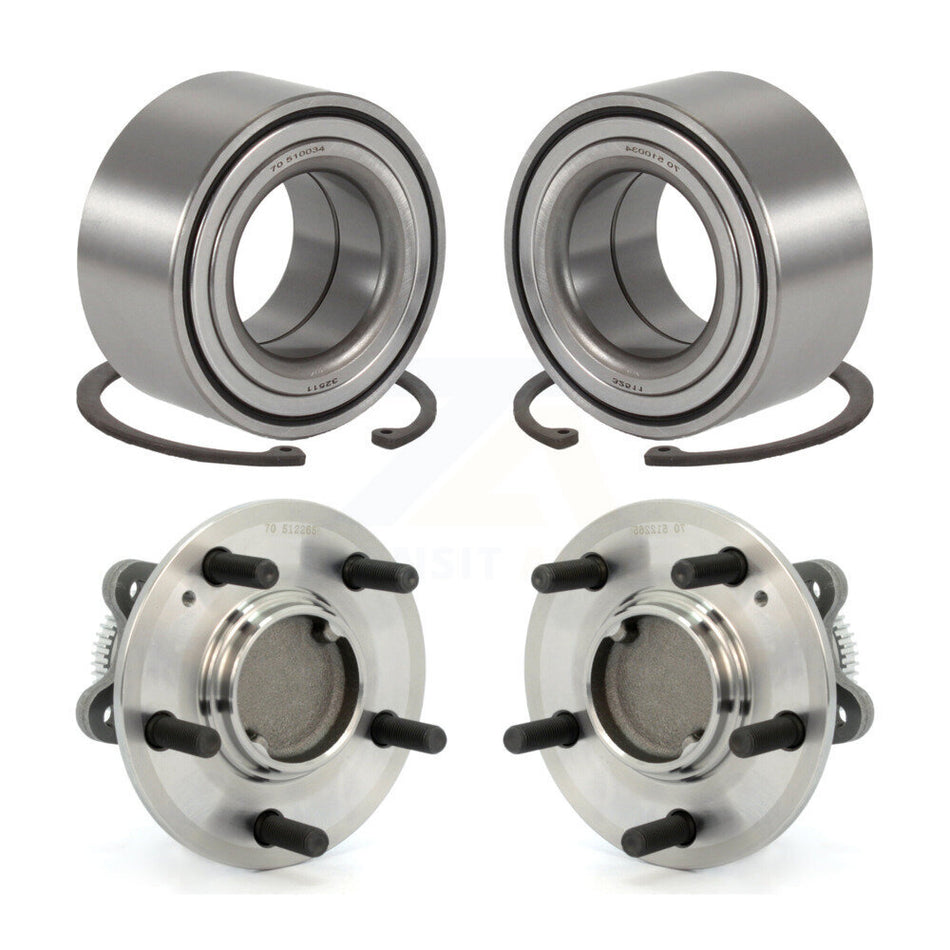 Front Rear Wheel Bearing And Hub Assembly Kit For Hyundai Sonata Kia Optima Magentis K70-101554