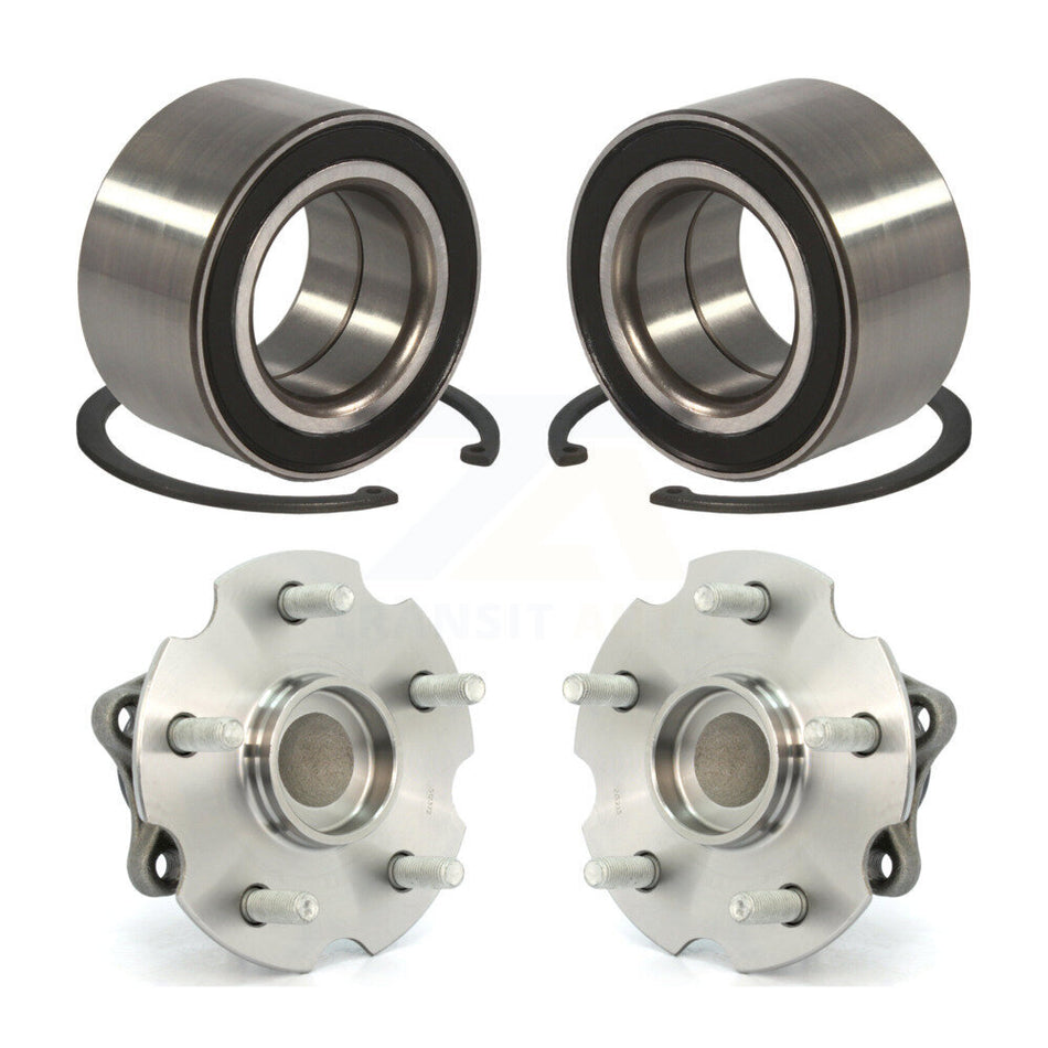Front Rear Wheel Bearing And Hub Assembly Kit For 2010 Lexus HS250h K70-101591