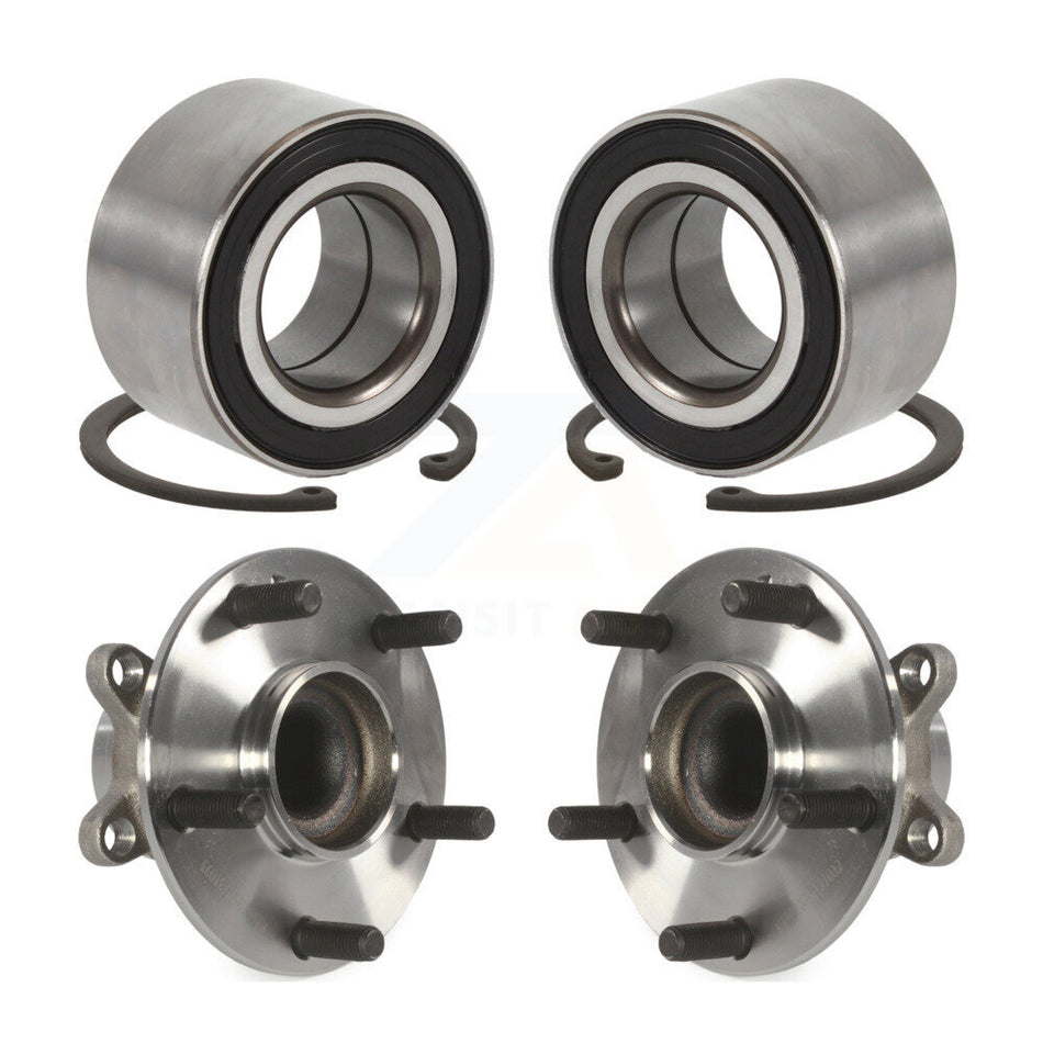Front Rear Wheel Bearing And Hub Assembly Kit For Honda Civic Insight K70-101608