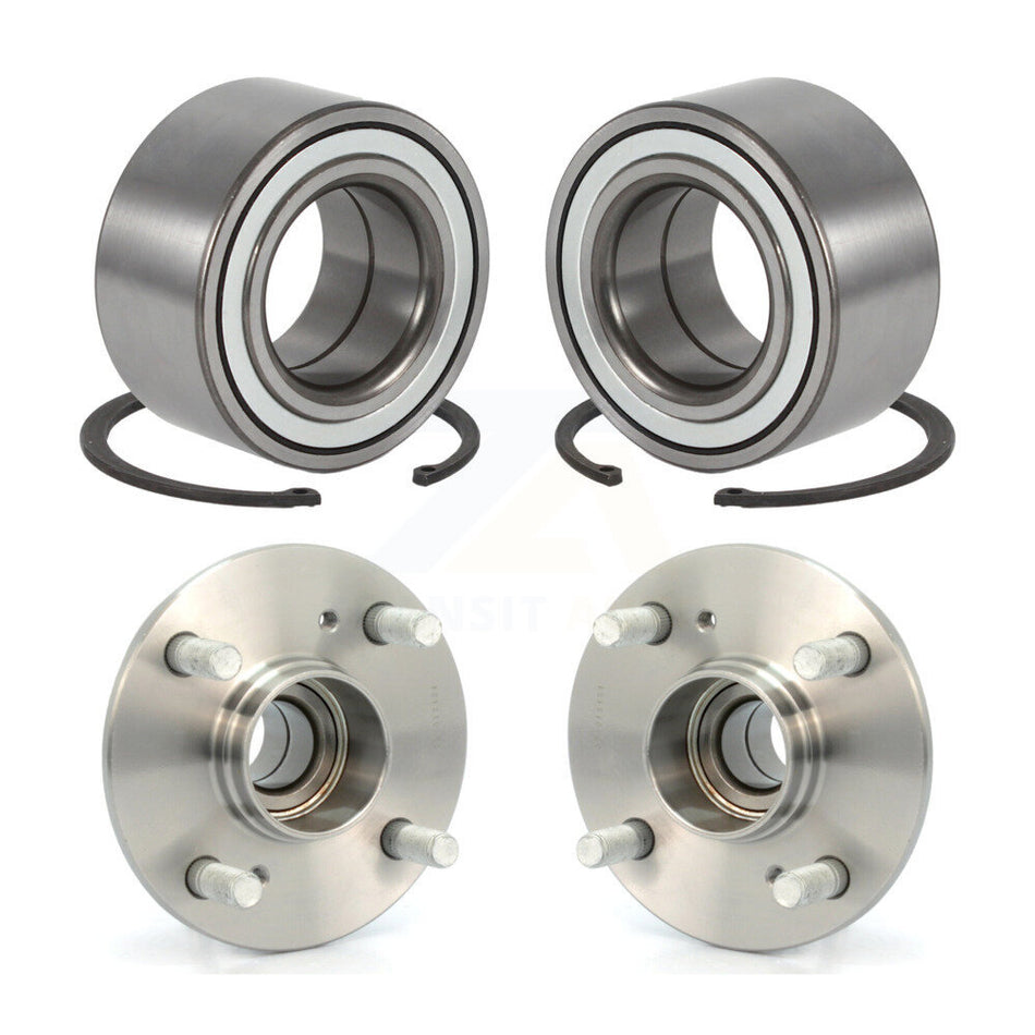 Front Rear Wheel Bearing And Hub Assembly Kit For Suzuki Aerio K70-101614