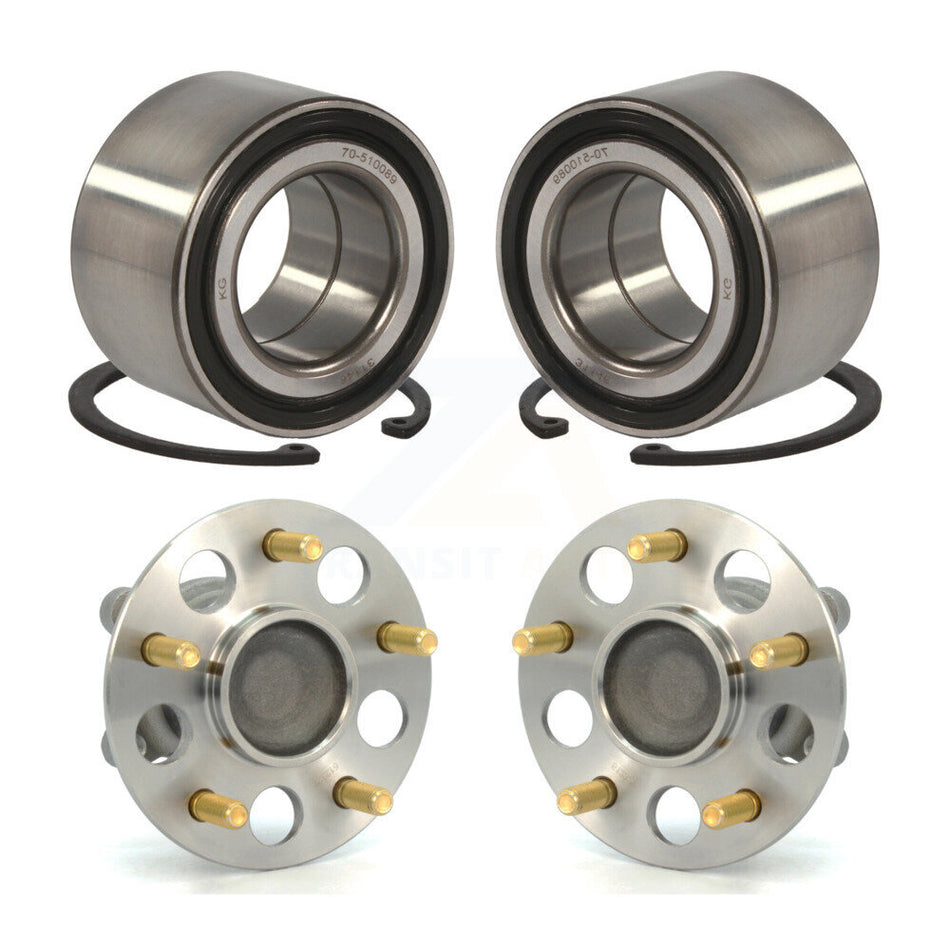 Front Rear Wheel Bearing And Hub Assembly Kit For Honda Civic K70-101627