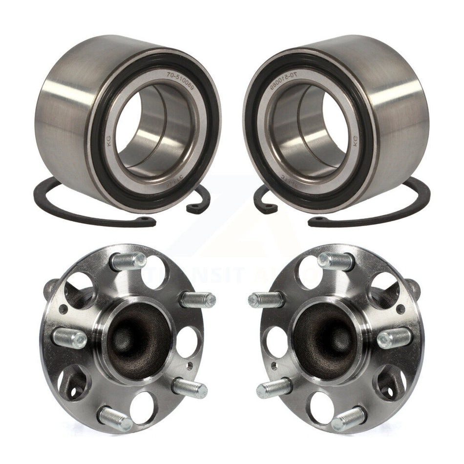 Front Rear Wheel Bearing And Hub Assembly Kit For Honda Civic K70-101628