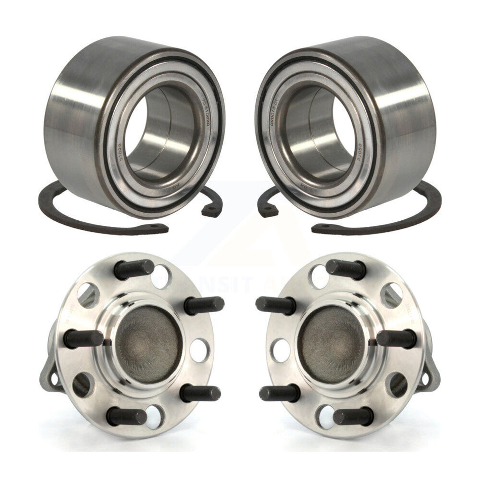 Front Rear Wheel Bearing And Hub Assembly Kit For Jeep Patriot Compass Dodge Caliber K70-101633