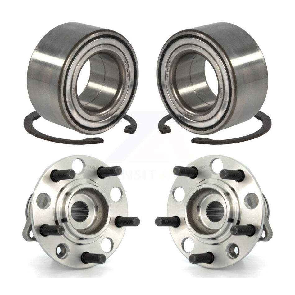 Front Rear Wheel Bearing And Hub Assembly Kit For Jeep Patriot Compass Dodge Caliber K70-101634