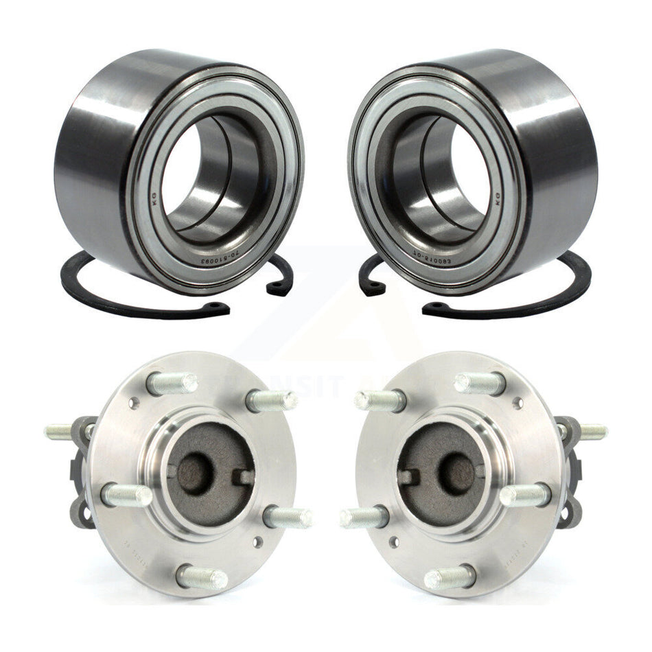 Front Rear Wheel Bearing And Hub Assembly Kit For Kia Forte Koup Forte5 K70-101650