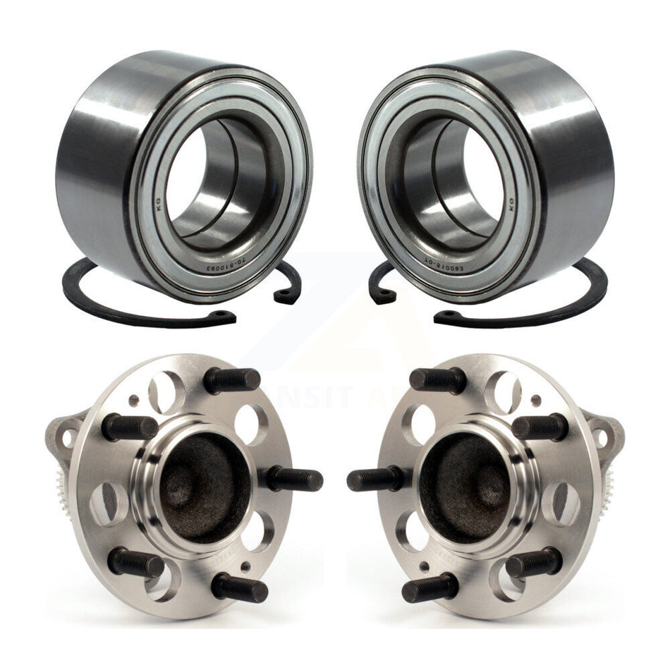 Front Rear Wheel Bearing And Hub Assembly Kit For Hyundai Elantra Kia Forte Veloster GT Forte5 Coupe Koup K70-101651