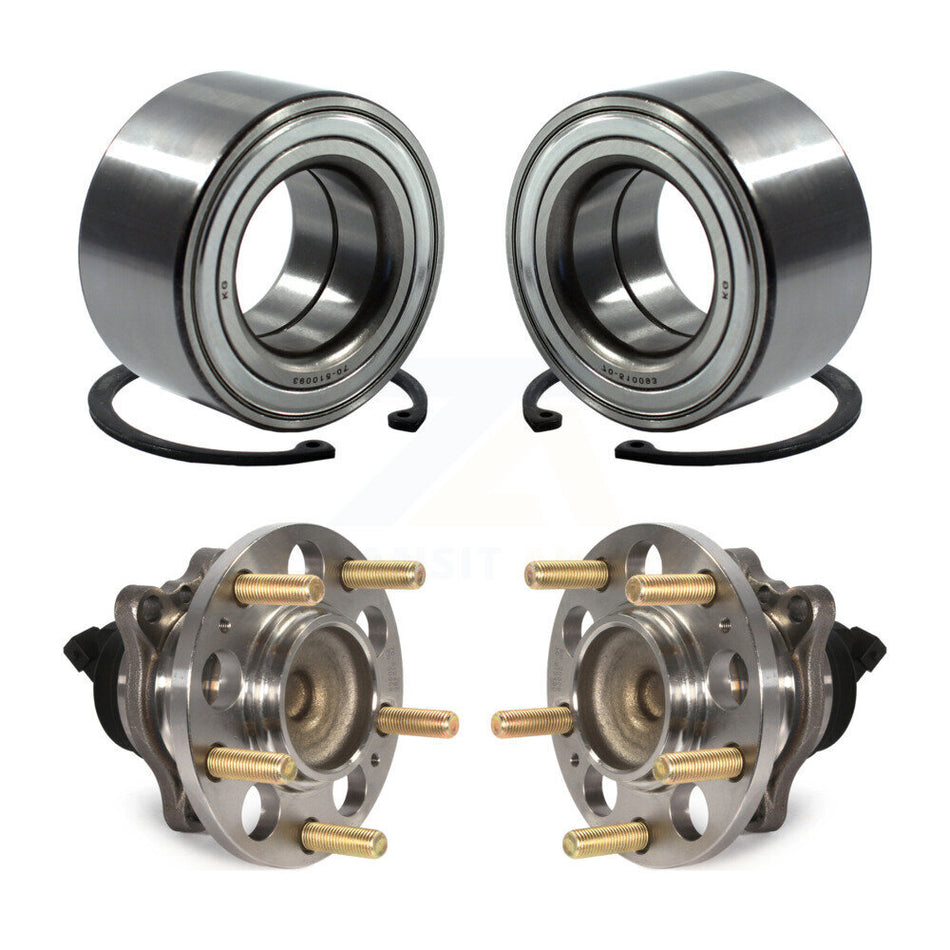 Front Rear Wheel Bearing And Hub Assembly Kit For Kia Soul EV K70-101652
