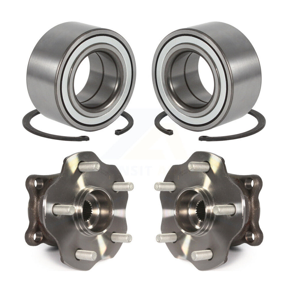 Front Rear Wheel Bearing And Hub Assembly Kit For Lexus RX350 Toyota Highlander RX450h AWD K70-101663