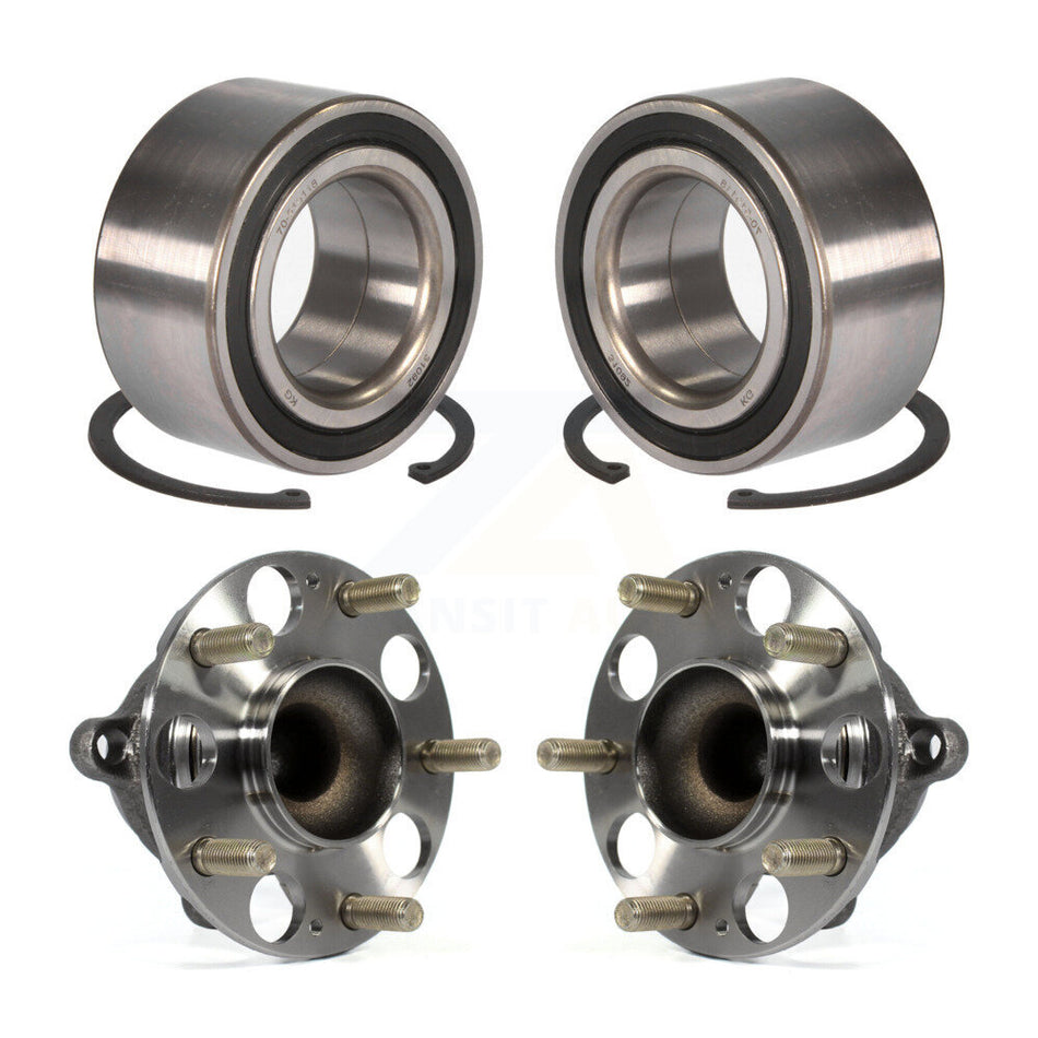 Front Rear Wheel Bearing And Hub Assembly Kit For Honda Accord Acura TLX K70-101690